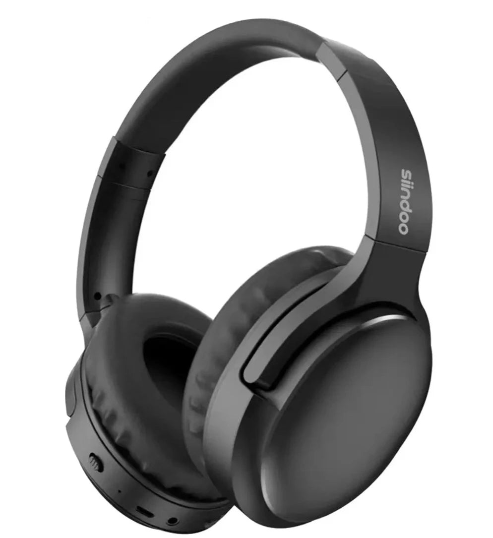 Headphones Siindoo ANC918B – Cancelamento de Ruído Ativo, Bluetooth 5.3, Até 40h de Autonomia Headphones Siindoo ANC918B – Cancelamento de Ruído Ativo, Bluetooth 5.3, Até 40h de Autonomia